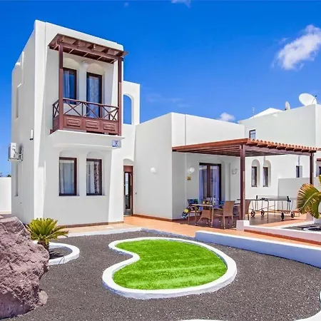 Willa Playa Blanca Sleeps 6 Pool Air Con Wifi *